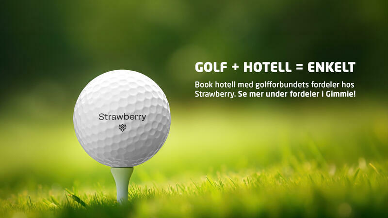 Book hotell via Strawberry – en fordel for golfere