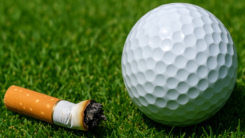 Nytt informasjonsmateriell om røykeforbud på golfanlegg
